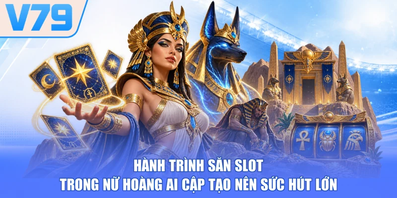 Hành trình săn slot trong nữ hoàng Ai Cập tạo nên sức hút lớn