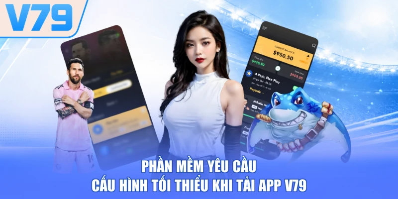 Phần mềm yêu cầu cấu hình tối thiểu khi tải app V79